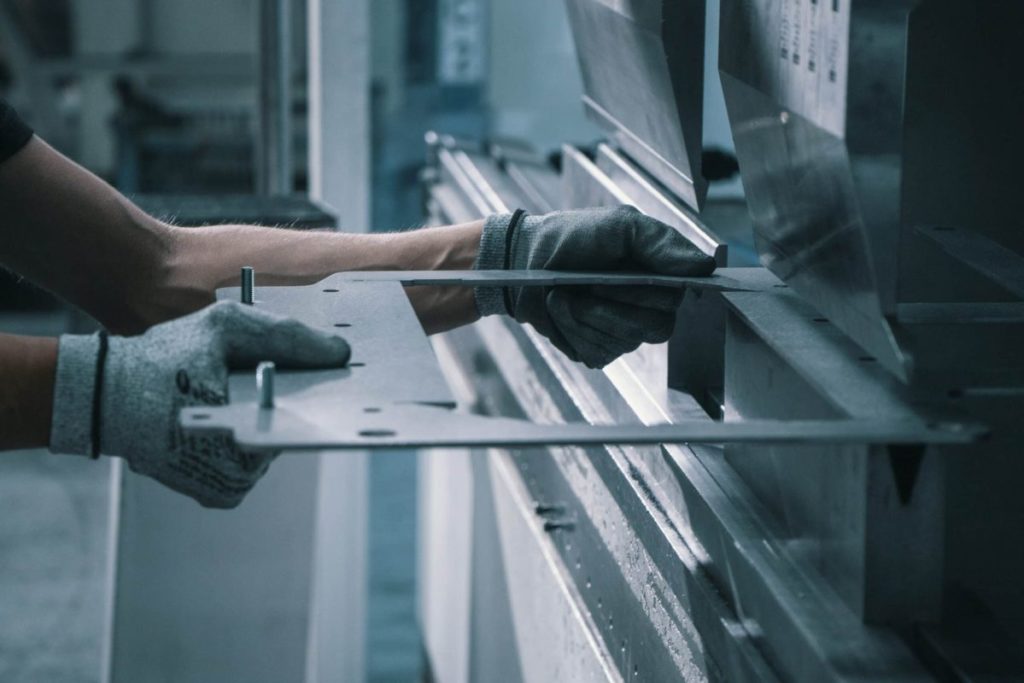 machine de pliage industriel